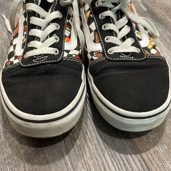 VANS Ward Monarch Butterflies Canvas Old Skool Sneakers - Picture 9 of 11